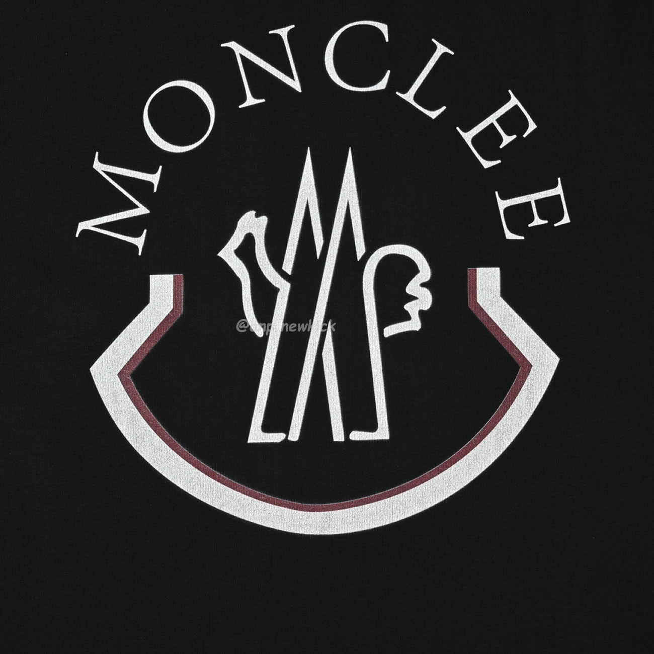 Moncler 24ss Mc Large Logo Short Sleeved T Shirt (1) - newkick.vip